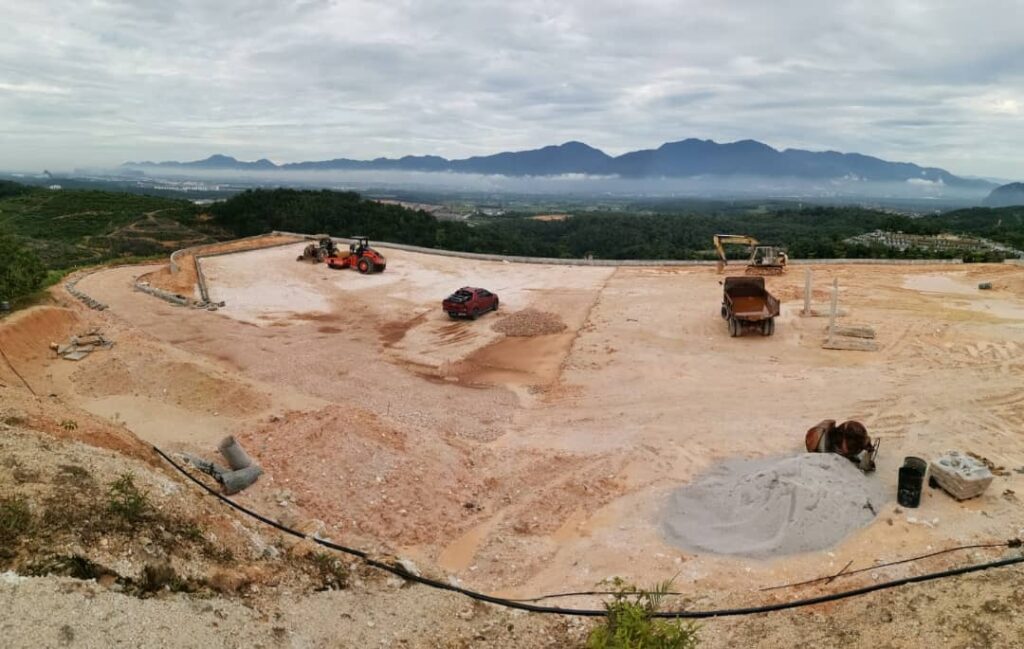commercial road construction company ipoh