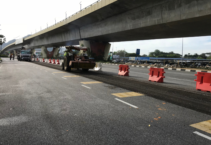 Junction at Jalan Sultan Nazrin Shah, Ipoh 2